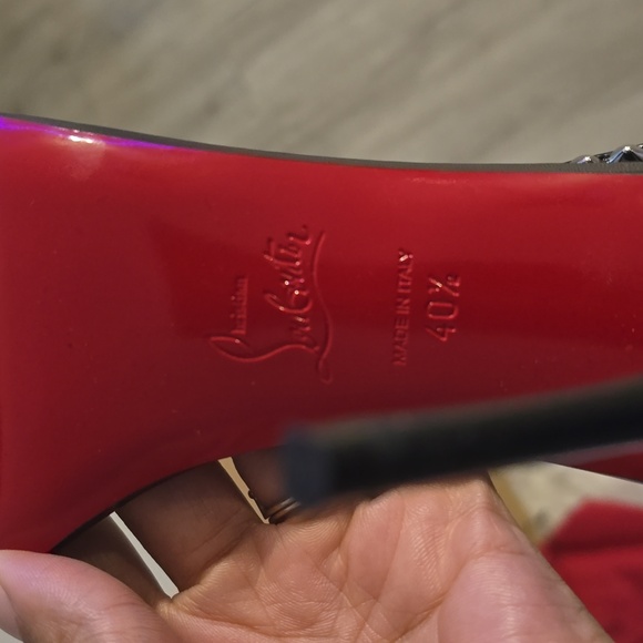 Christian Louboutin So Me 100mm Sandals - Picture 5 of 6